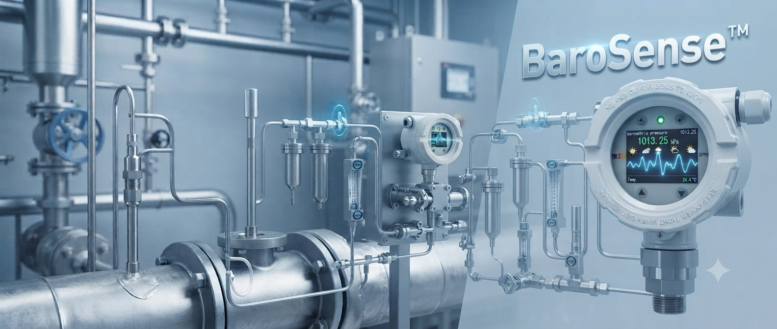 BaroSense™：氧分析仪的大气压补偿功能